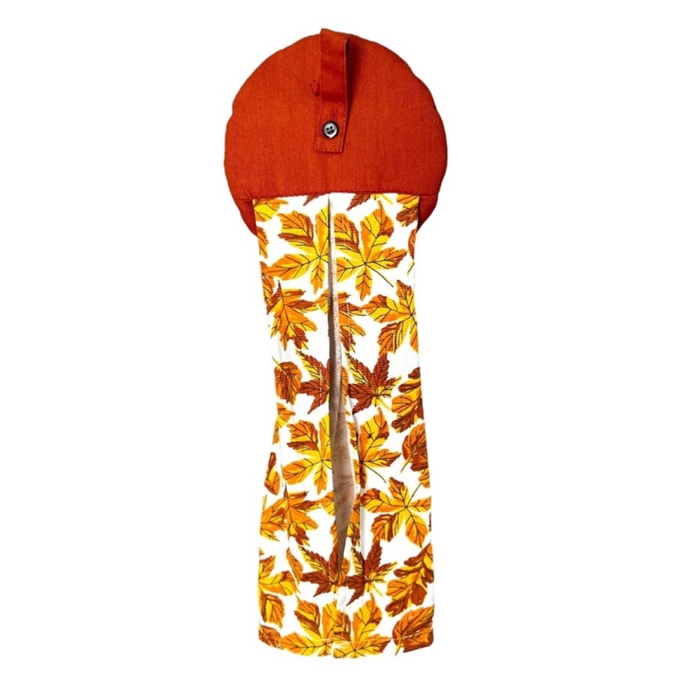 Disney Mickey Mouse Fall Autumn Leaves Hanging Kitchen Towel - Picture 2 of 4